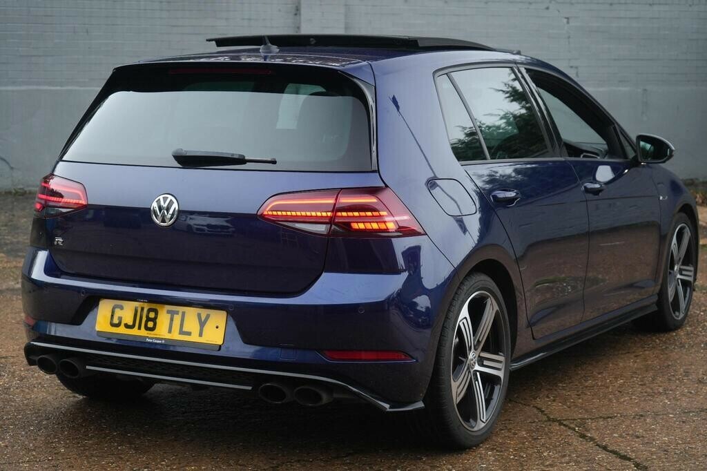Volkswagen Golf 2.0 Tsi R 201818 GJ18TLY Blue #6