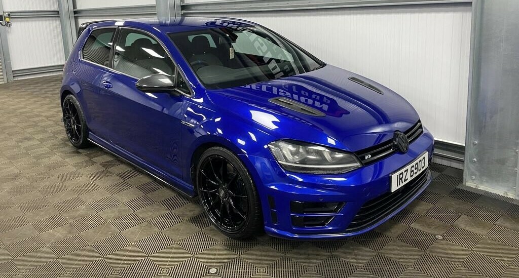 Volkswagen Golf 2.0 Tsi Bluemotion Tech R 201564 IRZ6903 Blue