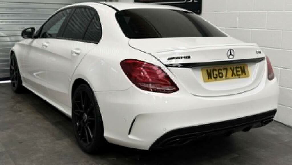 Mercedes-Benz C Class 3.0 C43 V6 Amg 201767 WG67XEM White #5