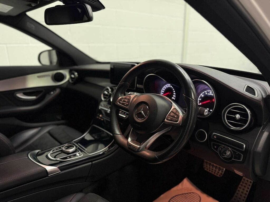 Mercedes-Benz C Class 3.0 C43 V6 Amg 201767 WG67XEM White #6