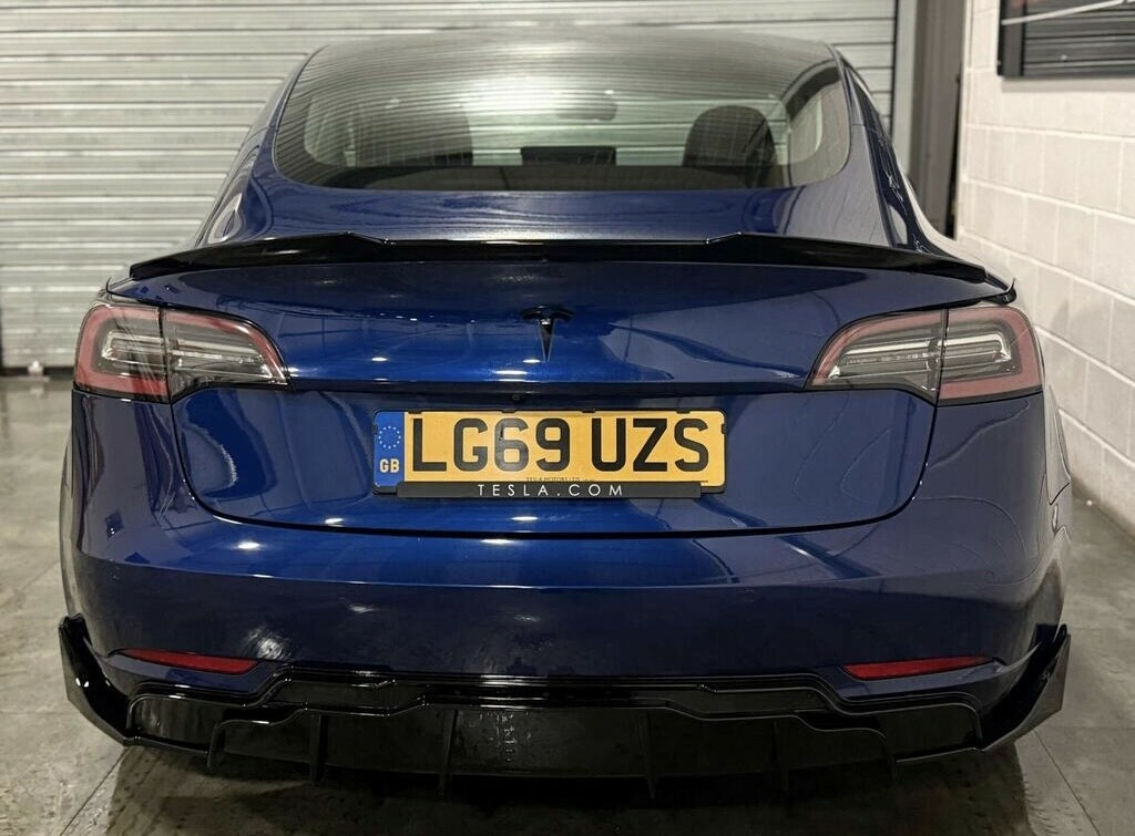 Tesla Model 3 Standard Range Plus 201969 LG69UZS Blue #5