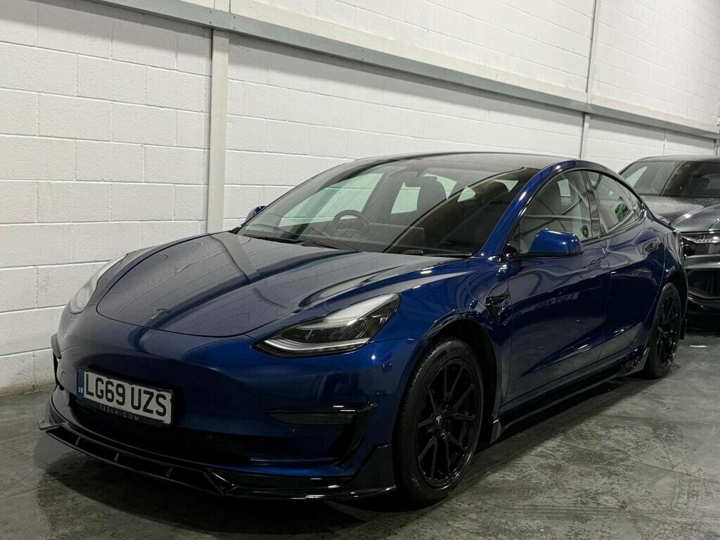 Tesla Model 3 Standard Range Plus 201969 LG69UZS Blue #3