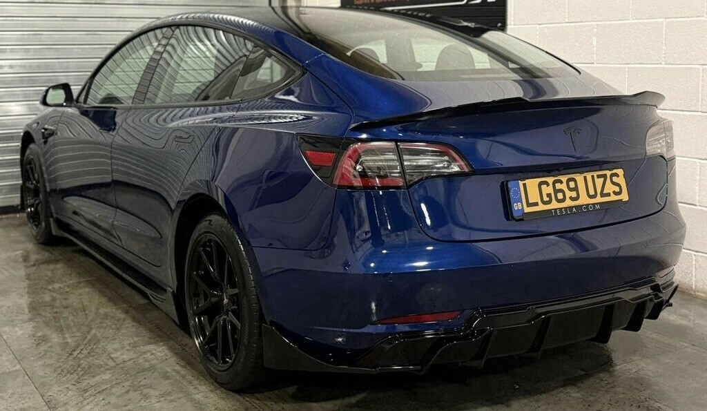 Tesla Model 3 Standard Range Plus 201969 LG69UZS Blue #6
