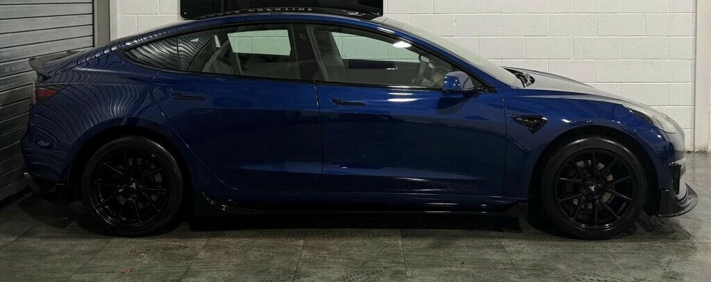 Tesla Model 3 Standard Range Plus 201969 LG69UZS Blue #4