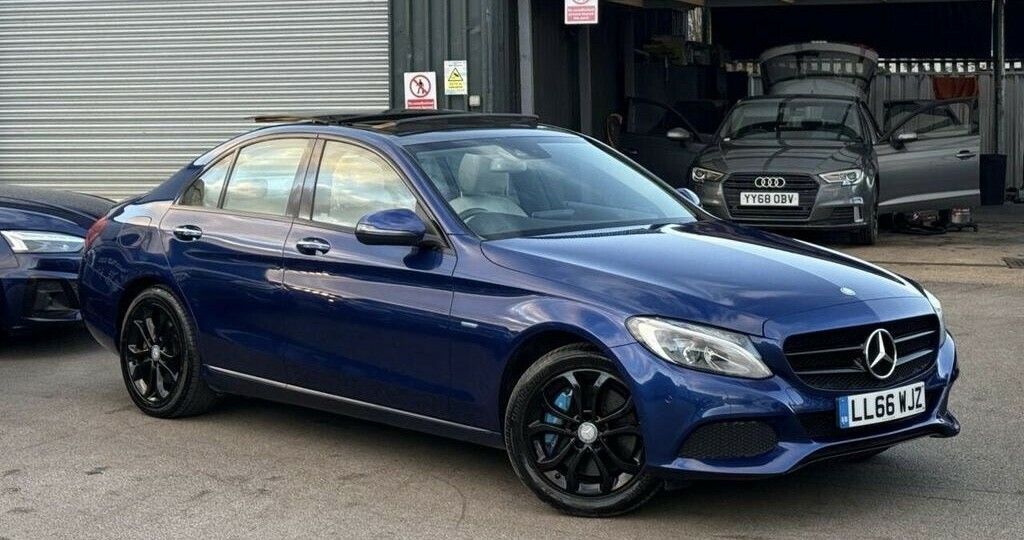Mercedes-Benz C Class 2.0 C350e 6.4Kwh Sport 201666 Blue #6