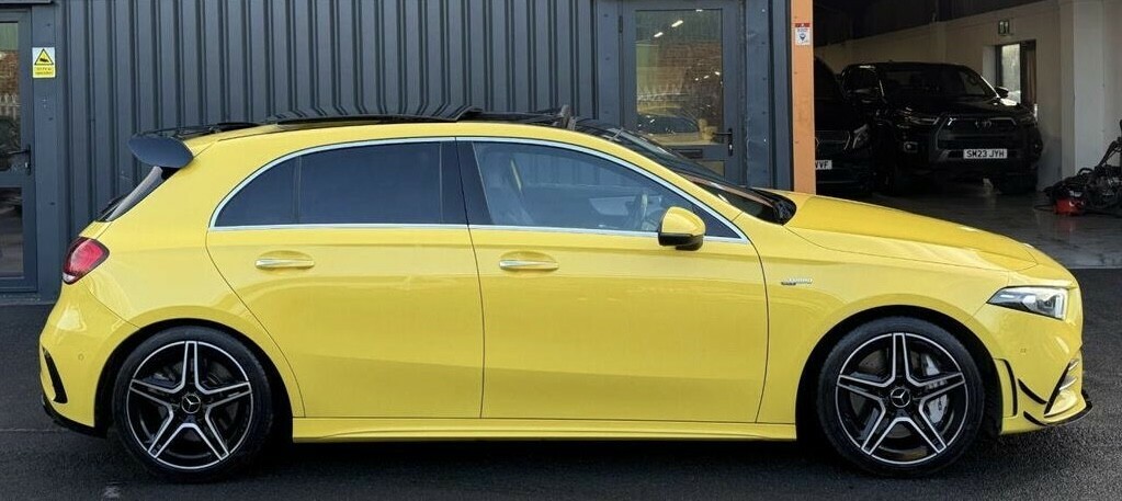 Mercedes-Benz A Class 2.0 A35 Amg 201969 YR69NZW Yellow #3