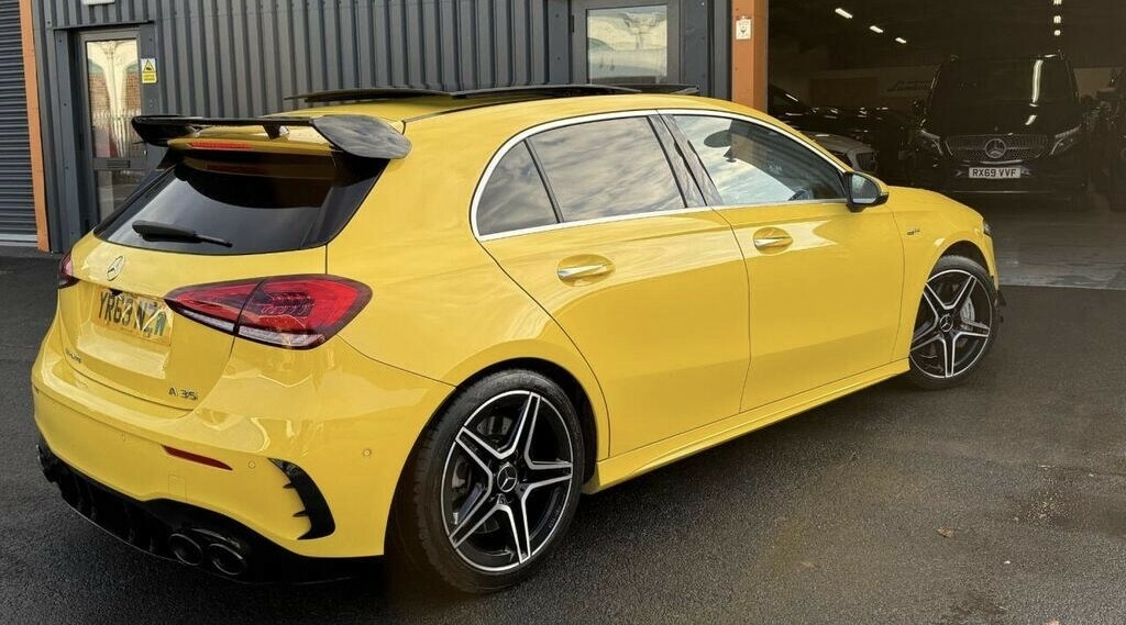 Mercedes-Benz A Class 2.0 A35 Amg 201969 YR69NZW Yellow #4
