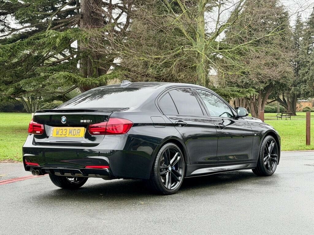 BMW 3 Series 2.0 320I M Sport Shadow Edition Saloon 201868 W33MDR Black #3