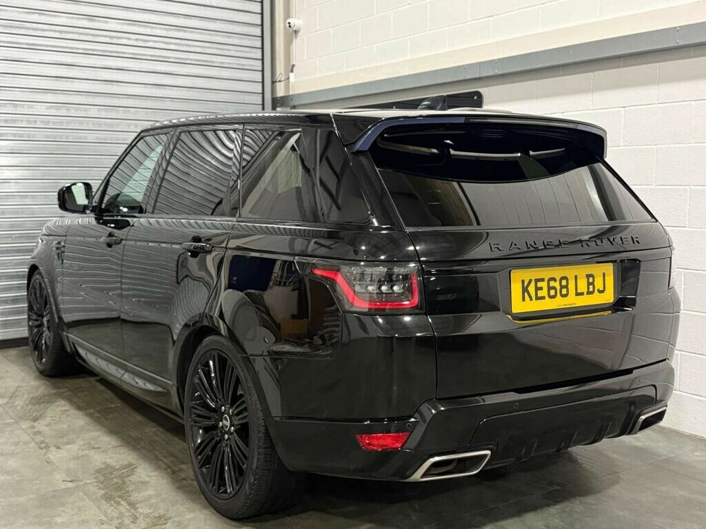 Land Rover Range Rover Sport 3.0 Sd V6 Hse 201868 KE68LBJ Black #5