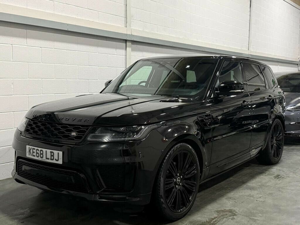 Land Rover Range Rover Sport 3.0 Sd V6 Hse 201868 KE68LBJ Black #2