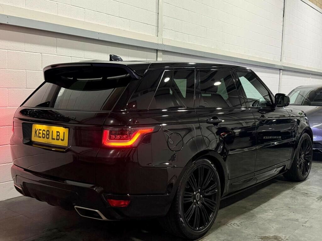 Land Rover Range Rover Sport 3.0 Sd V6 Hse 201868 KE68LBJ Black #4