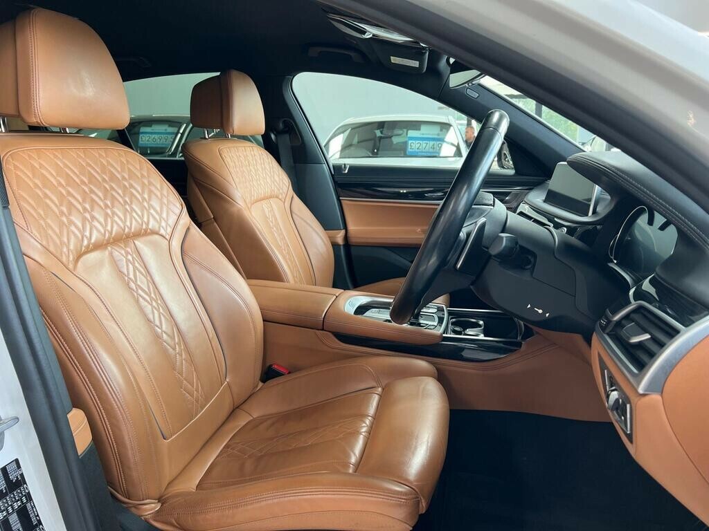 BMW 7 Series 3.0 730D M Sport Saloon 201767 White #4