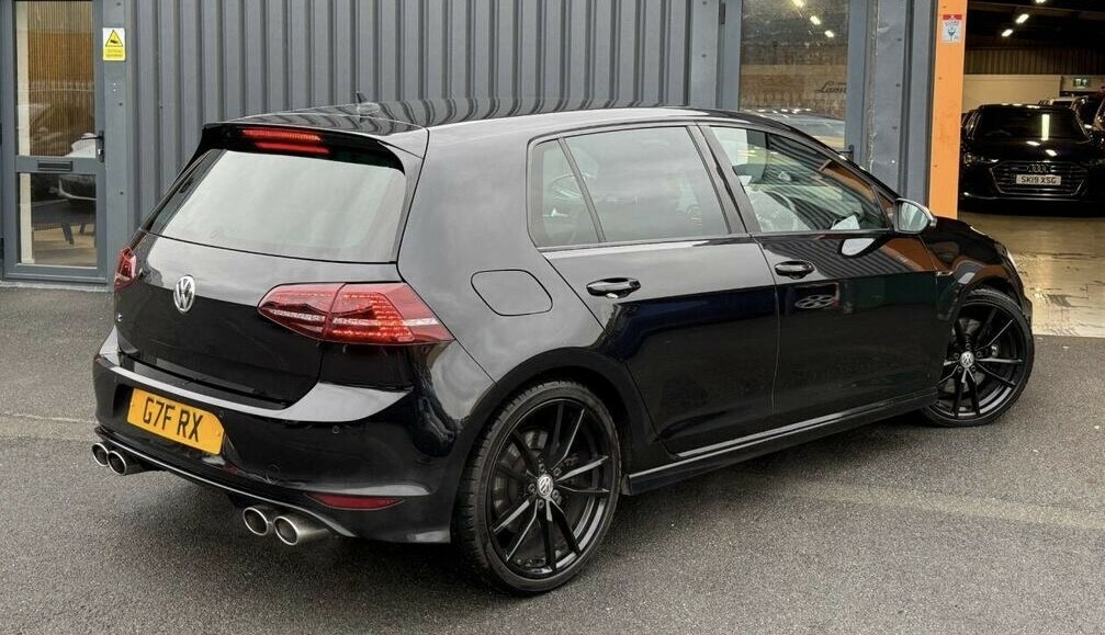 Volkswagen Golf 2.0 Tsi Bluemotion Tech R 201717 G7FRX Black #5
