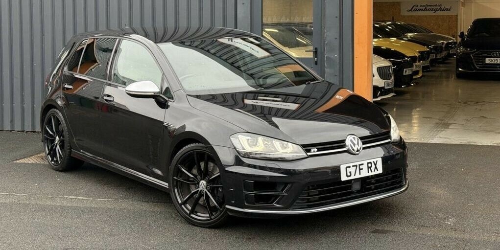 Volkswagen Golf 2.0 Tsi Bluemotion Tech R 201717 G7FRX Black #4