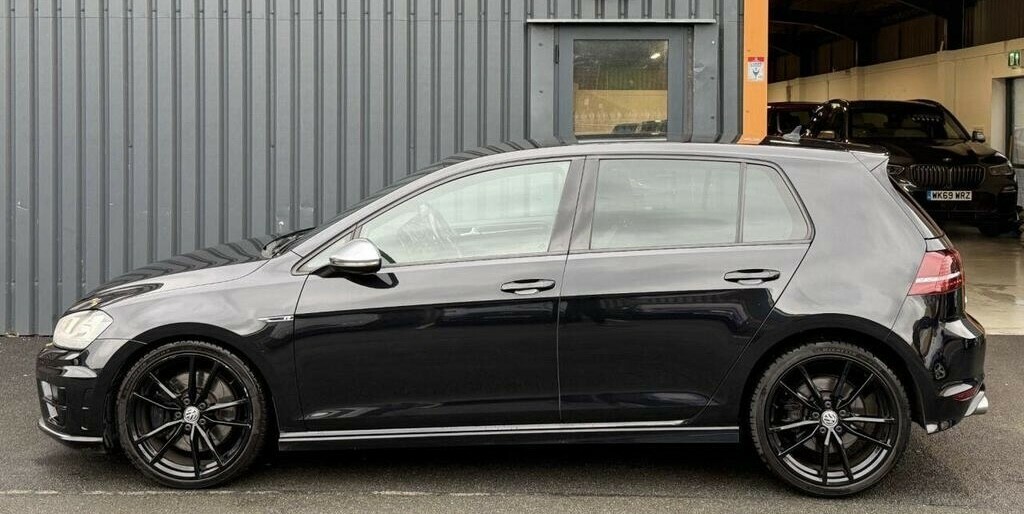 Volkswagen Golf 2.0 Tsi Bluemotion Tech R 201717 G7FRX Black #3