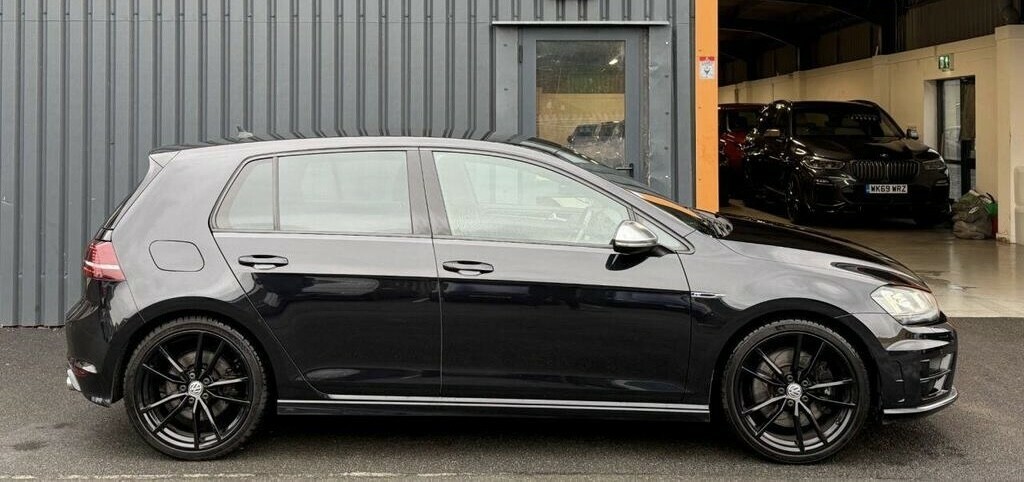 Volkswagen Golf 2.0 Tsi Bluemotion Tech R 201717 G7FRX Black #2