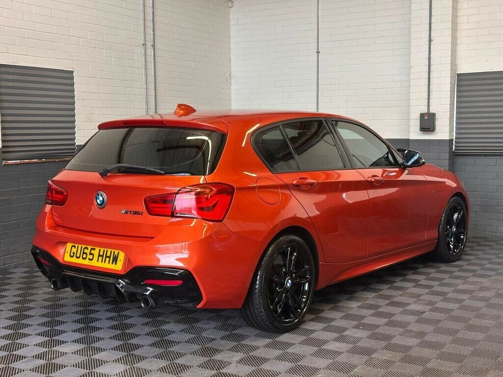 BMW 1 Series 3.0 M135i 5-Door 201565 GU65HHW Orange #6