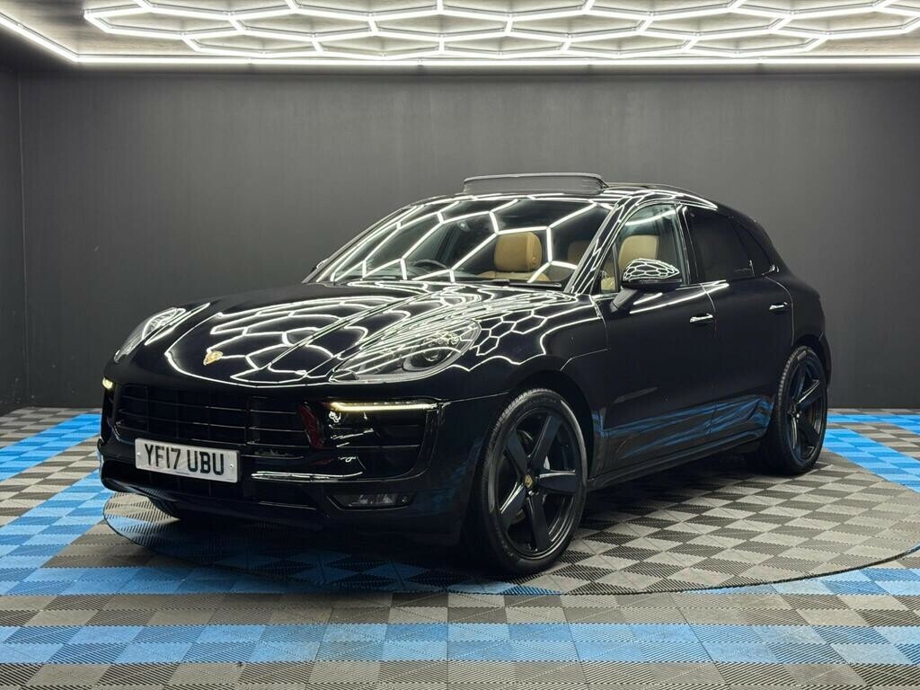 Porsche Macan 3.0 Td V6 S 201717 YF17UBU Black #3