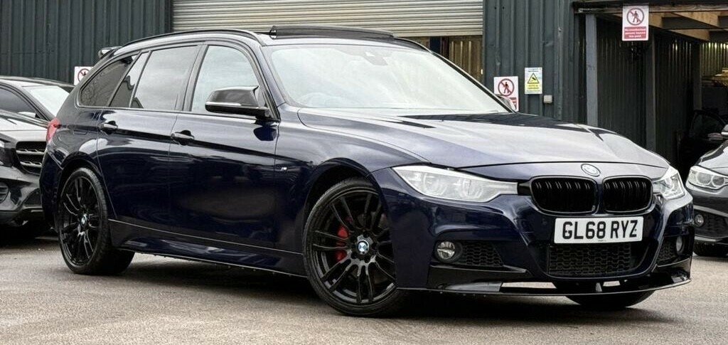 BMW 3 Series 3.0 335D Xdrive M Sport Touring 201868 GL68RYZ Blue #5