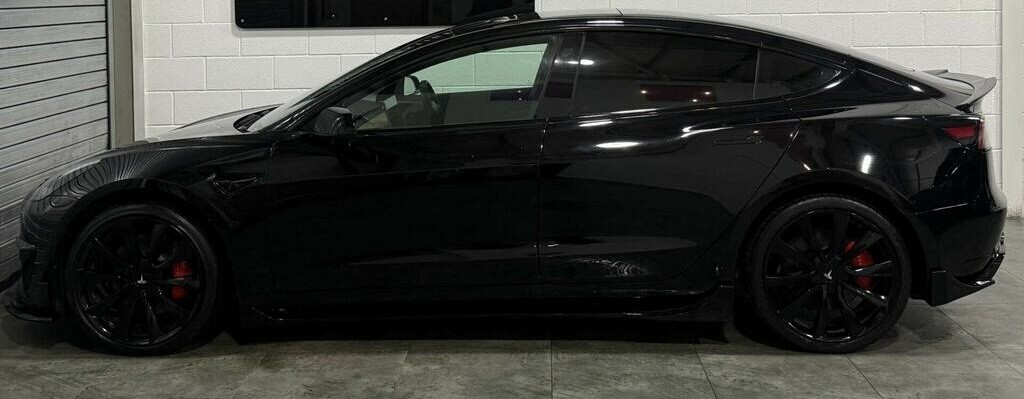 Tesla Model 3 Dual Motor Performance 202070 ML70TWM Black #4