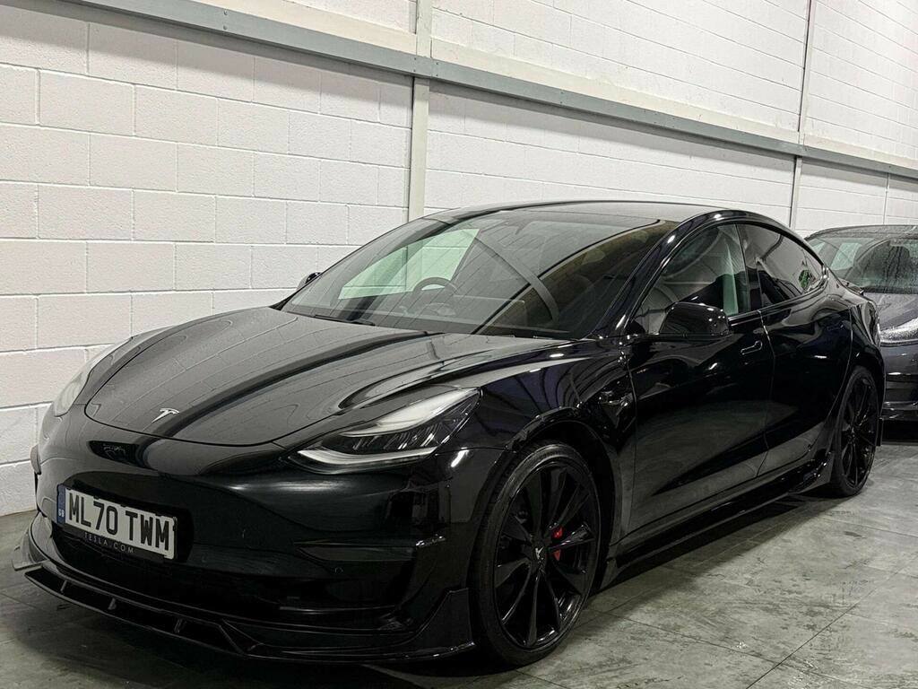 Tesla Model 3 Dual Motor Performance 202070 ML70TWM Black #3
