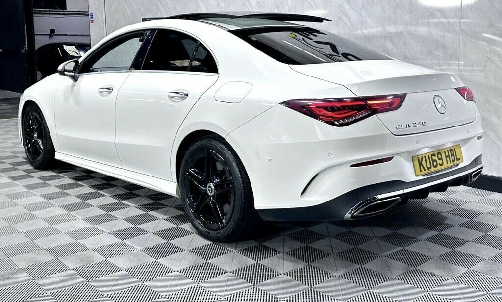 Mercedes-Benz CLA Class 2.0 Cla220 Amg Line 201969 KU69HBL White #4