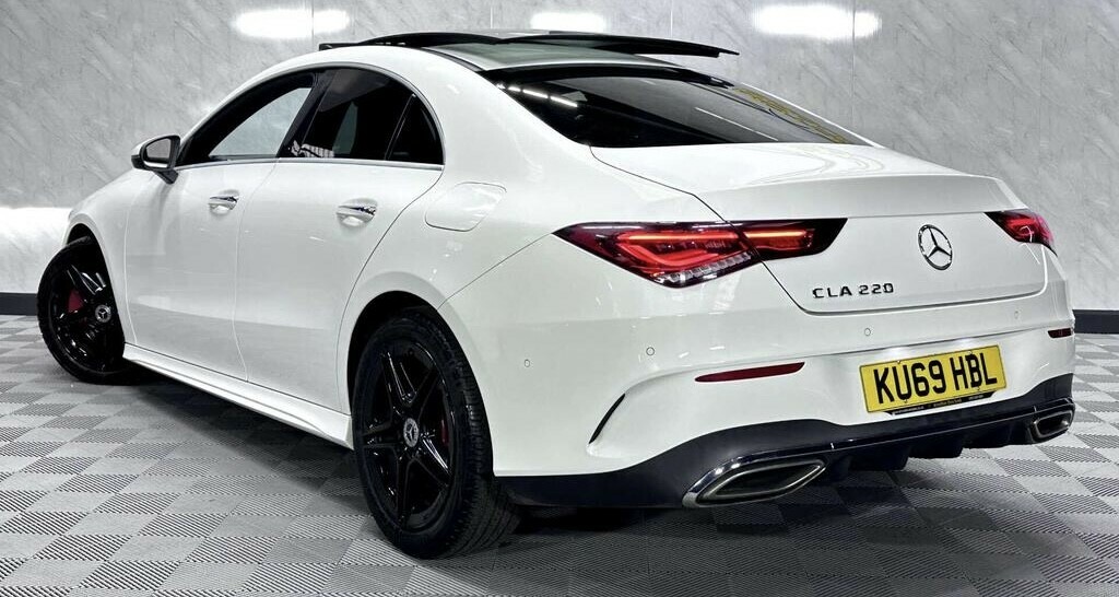 Mercedes-Benz CLA Class 2.0 Cla220 Amg Line 201969 KU69HBL White #2