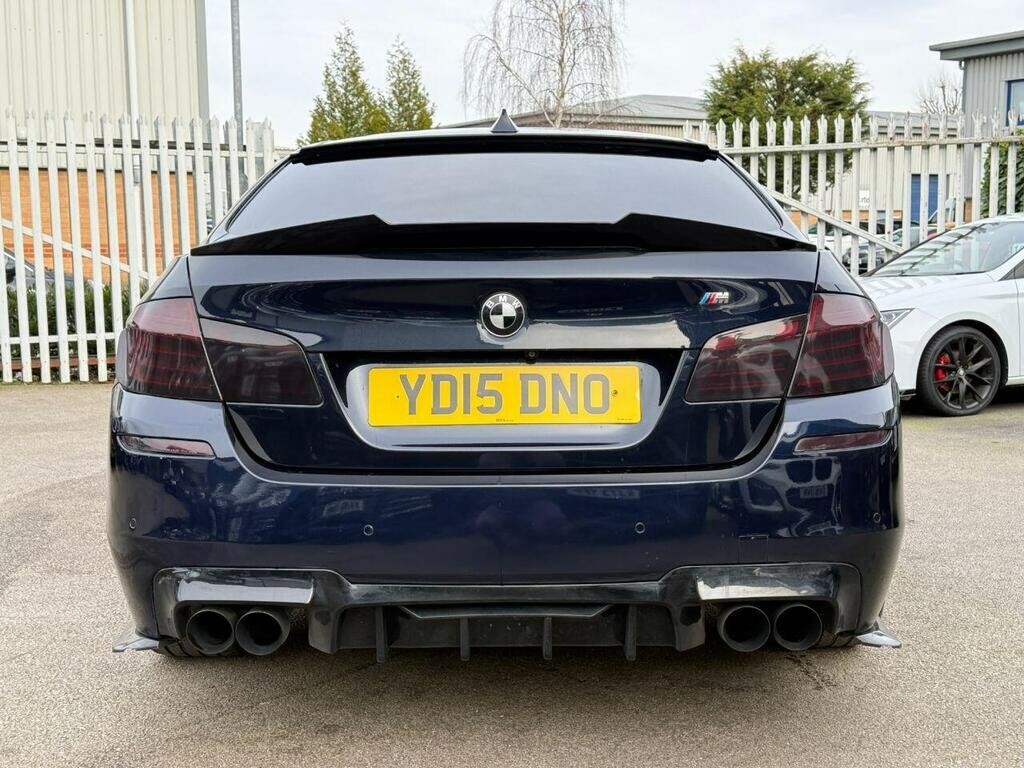 BMW 5 Series 3.0 535D M Sport Saloon 201515 YD15DNO Black #4