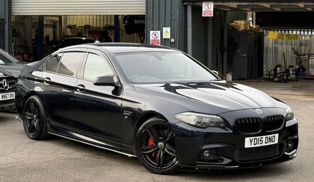 BMW 5 Series 3.0 535D M Sport Saloon 201515 Black