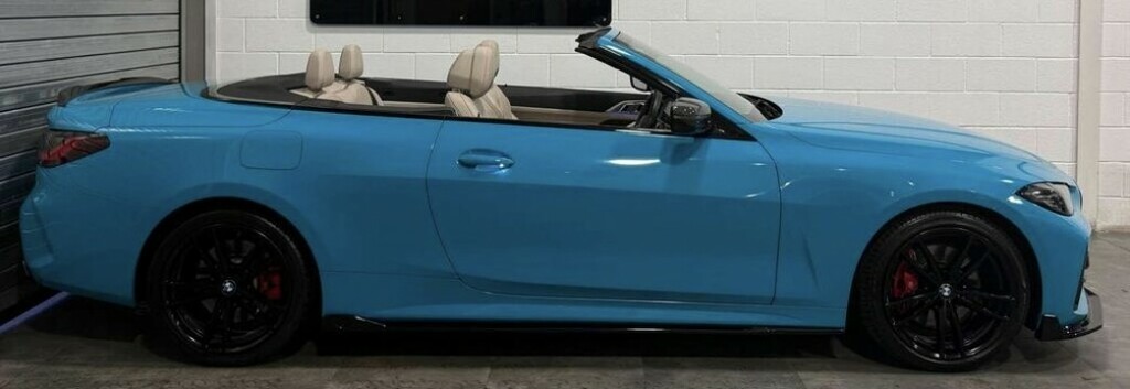 BMW 4 Series 3.0 M440i Xdrive Convertible 202222 FY22NXH Blue #5