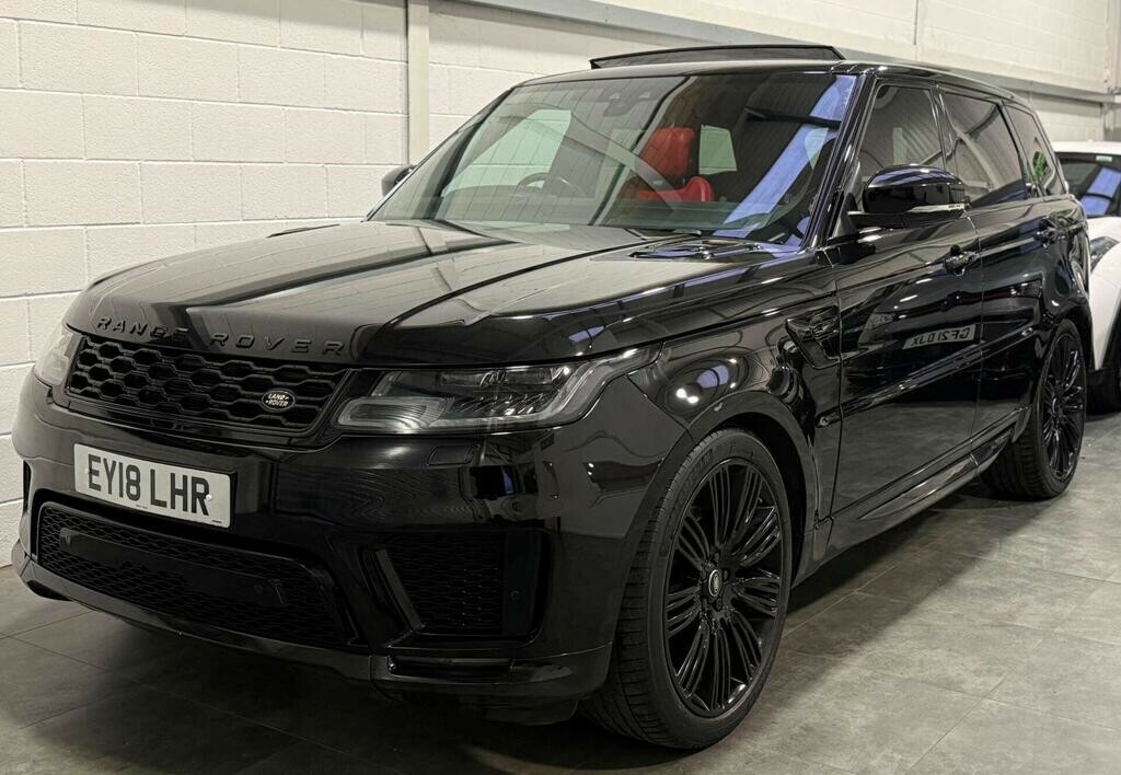 Land Rover Range Rover Sport 3.0 Sd V6 Hse Dynamic 201818 EY18LHR Black #2