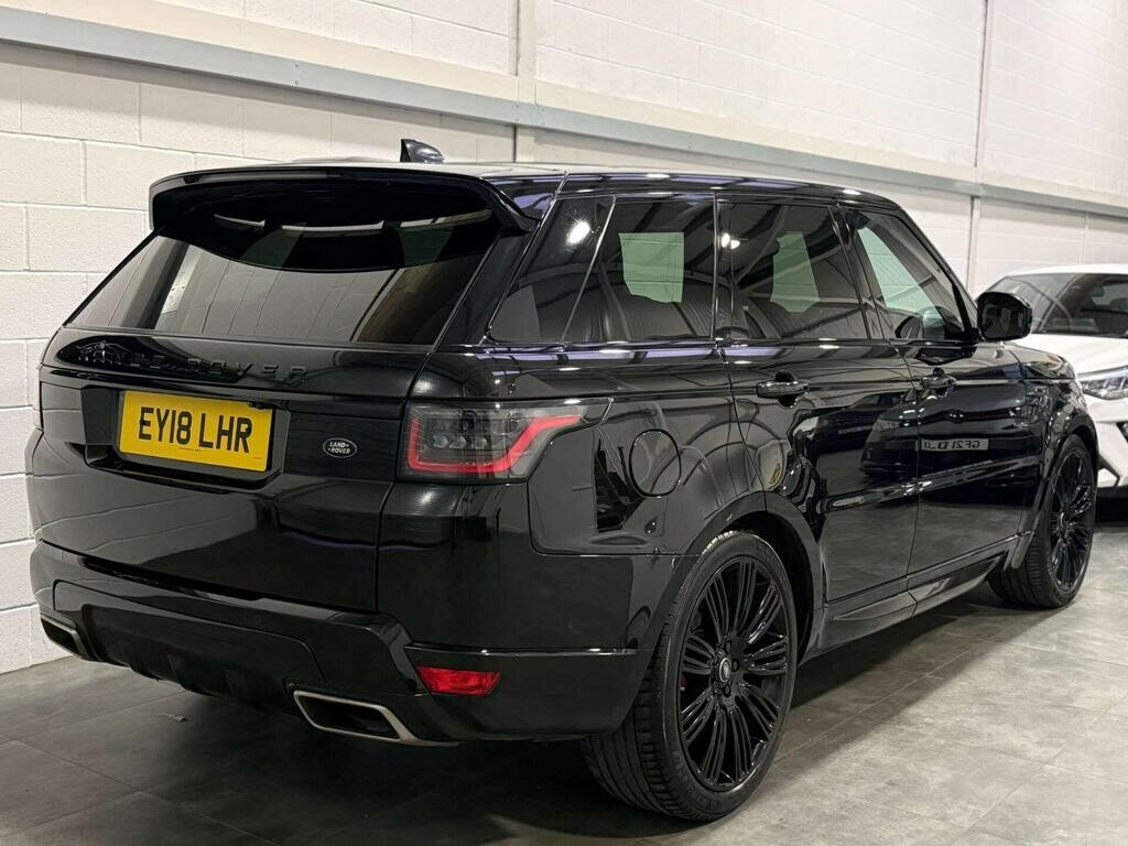 Land Rover Range Rover Sport 3.0 Sd V6 Hse Dynamic 201818 EY18LHR Black #4