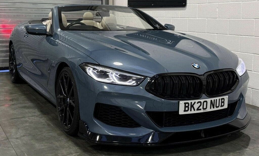 BMW 8 Series 3.0 840I Convertible 202020 Blue