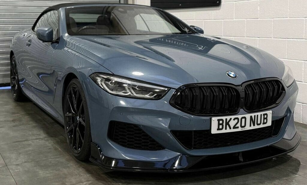 BMW 8 Series 3.0 840I Convertible 202020 BK20NUB Blue #4
