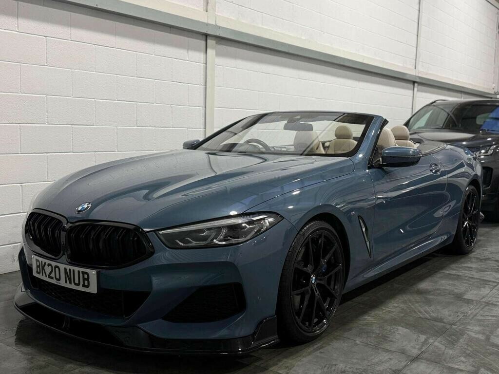 BMW 8 Series 3.0 840I Convertible 202020 BK20NUB Blue #3