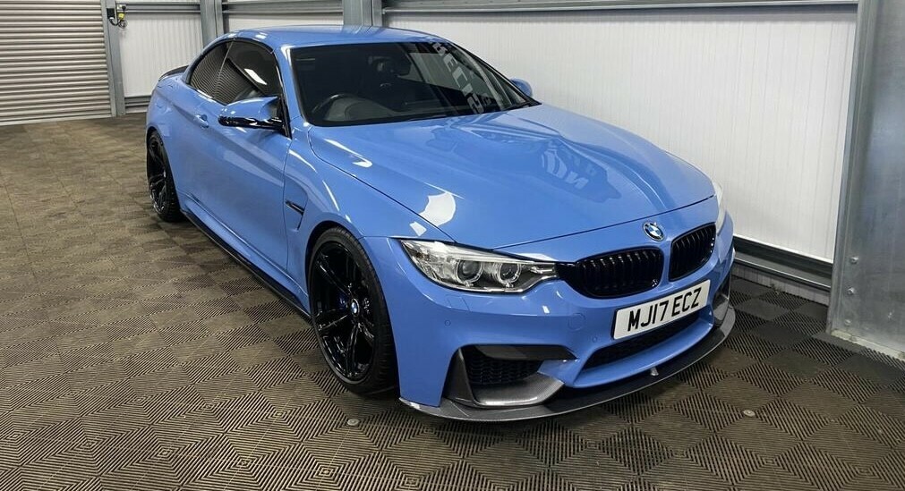 BMW M4 3.0 M4 Convertible 201717 Blue #6