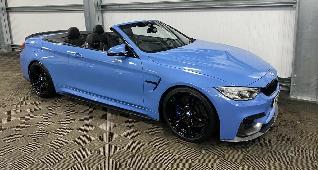 BMW M4 3.0 M4 Convertible 201717 Blue #3