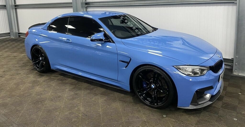 BMW M4 3.0 M4 Convertible 201717 Blue #5