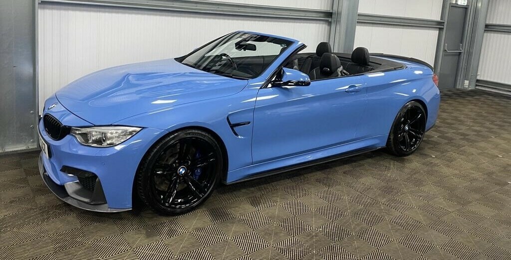 BMW M4 3.0 M4 Convertible 201717 Blue #4