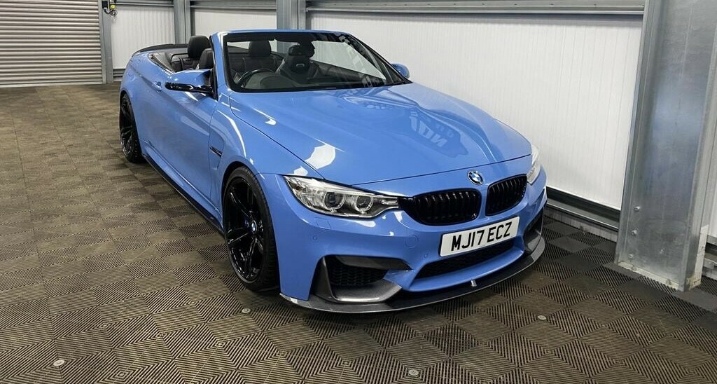 BMW M4 3.0 M4 Convertible 201717 Blue