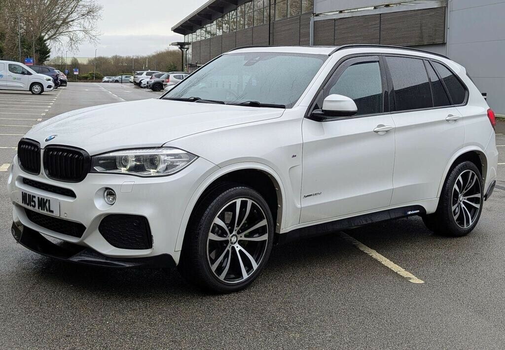 BMW X5 3.0 X5 Xdrive30d M Sport 2015 NU15MKL White #3