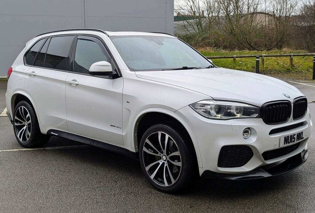 BMW X5 3.0 X5 Xdrive30d M Sport 2015 NU15MKL White #2