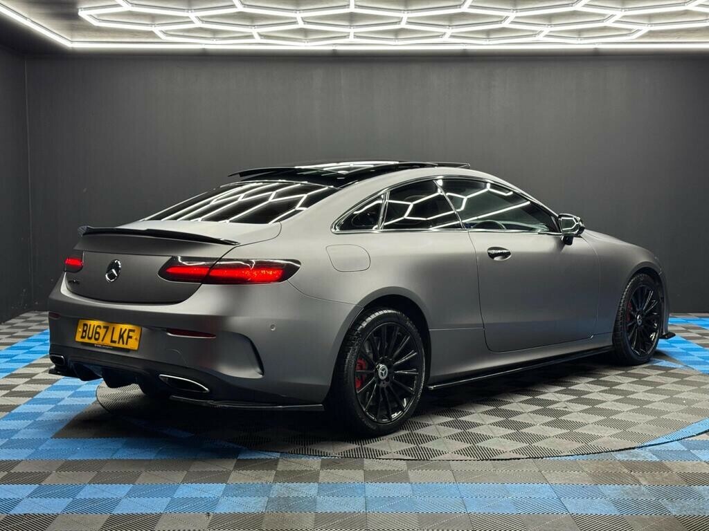 Mercedes-Benz E Class 3.0 E400 V6 Amg Line 201767 BU67LKF Silver #5