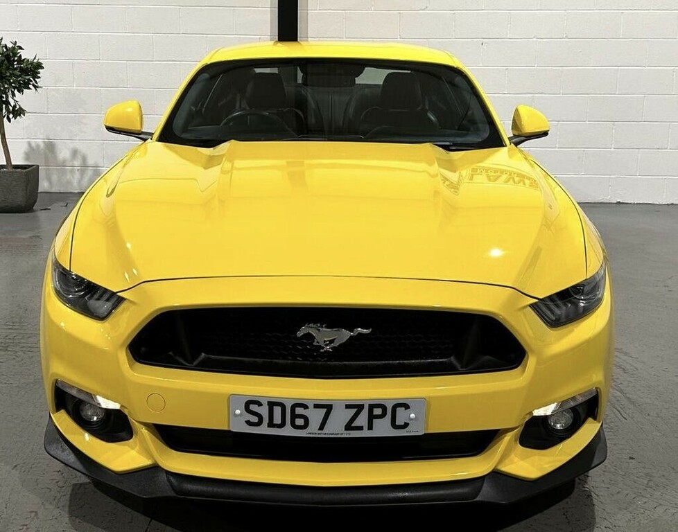Ford Mustang 5.0 V8 Gt 201767 SD67ZPC Yellow #4