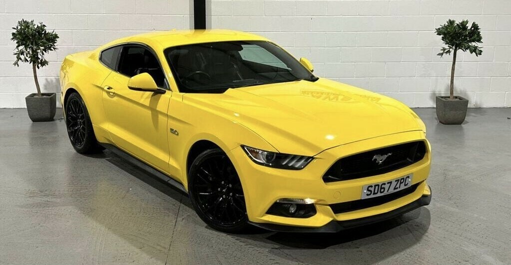 Ford Mustang 5.0 V8 Gt 201767 Yellow