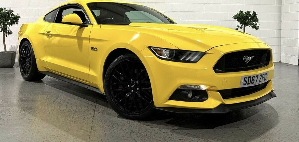Ford Mustang 5.0 V8 Gt 201767 SD67ZPC Yellow #6