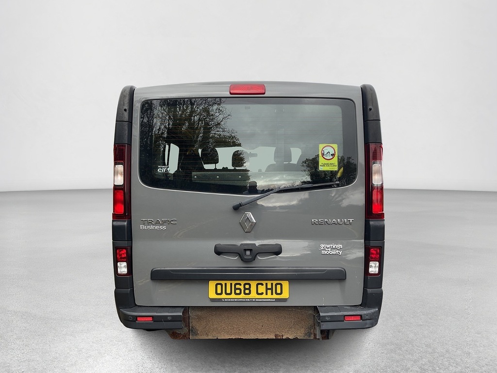 Renault Trafic 1.6 Dci Energy 27 Business Minibus Double Cab OU68CHO Grey #3