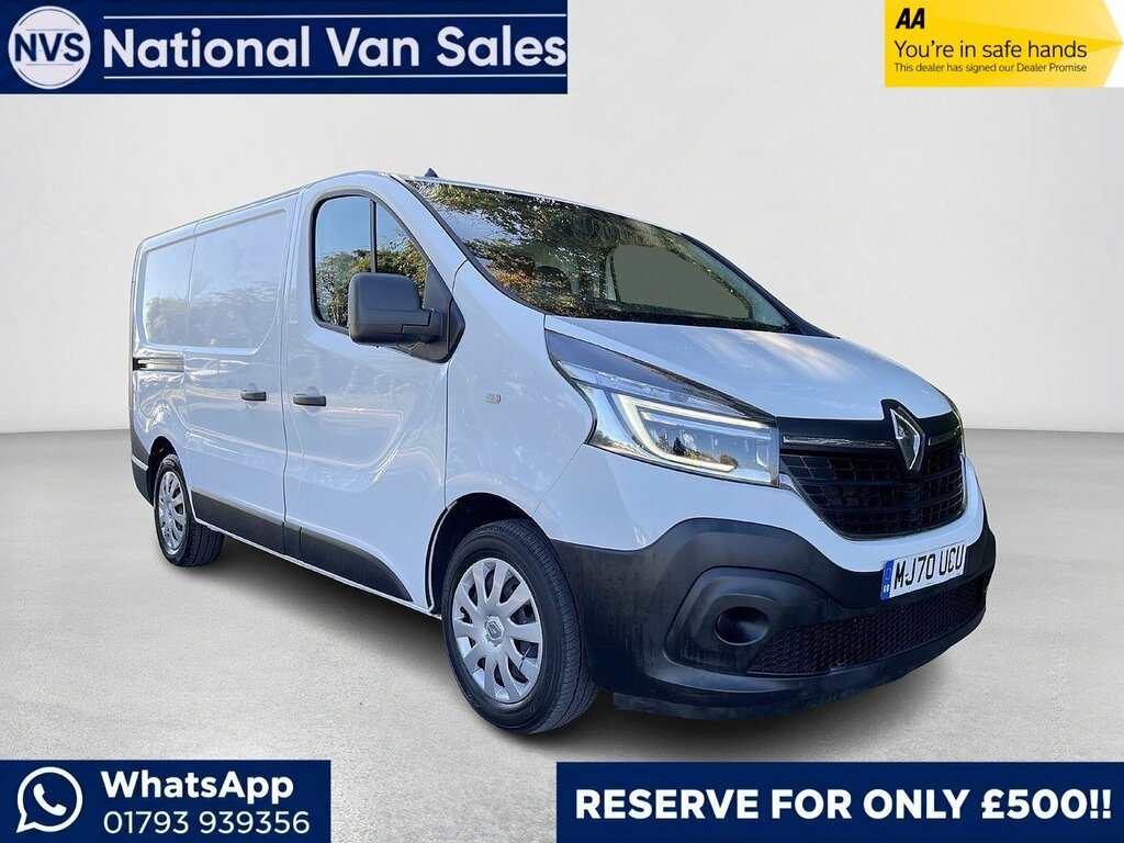 Renault Trafic 2.0 Dci Energy 30 Business Swb Standard Roof Euro White