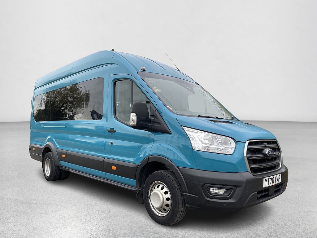 Ford Transit Custom Transit Leader Minibus 1 YT70VMP Blue #3