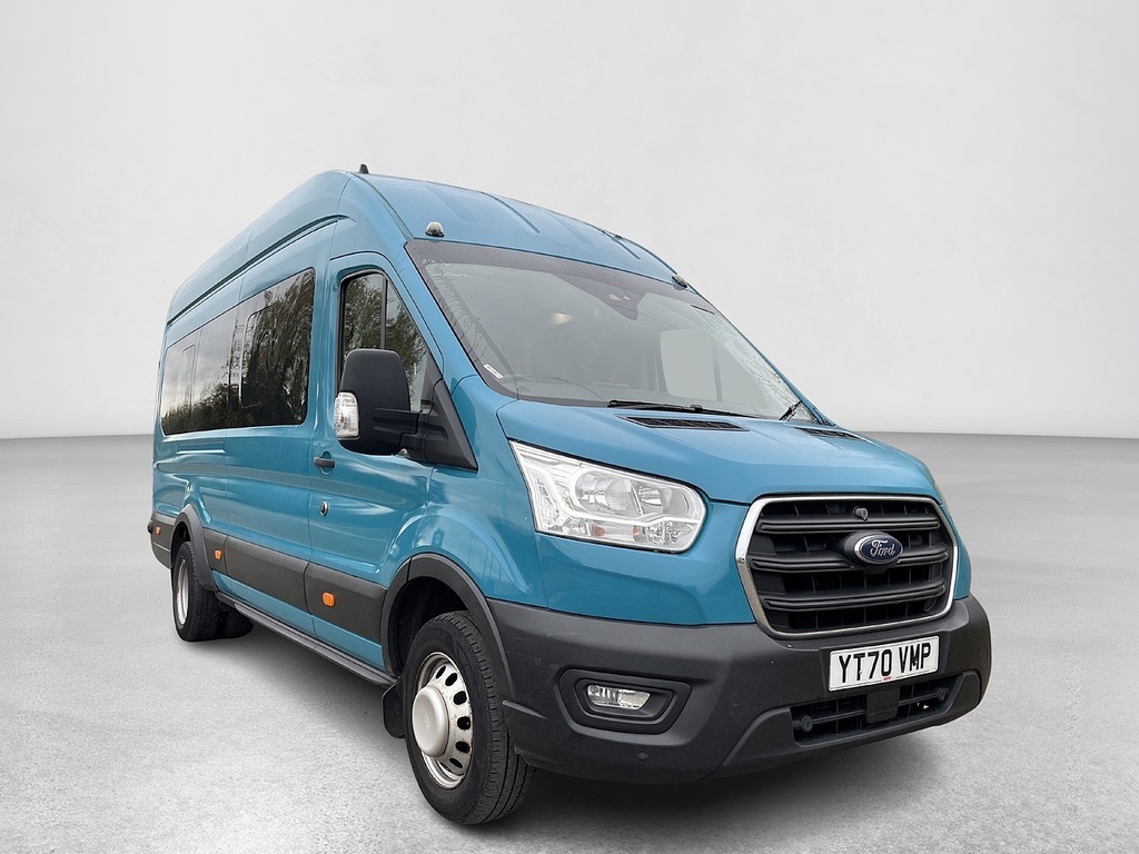 Ford Transit Custom Transit Leader Minibus 1 YT70VMP Blue #2